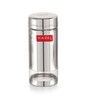 Silver Stainless Steel Transparent See Through 950 ml Storage Container