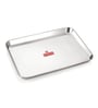 Stainless Steel Serving Tray Rectangle Premium Dining Table Plater, Extra Large, Silver, 41 x 30 cm