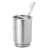 Stainless Steel Silver Counter Top Toothbrush Holder