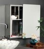 Stainless Steel Sliding Door Bathroom Cabinet