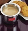Stainless Steel Tea Glasses Mini Traditional Design Coffee Milk Serving Glass Patra Pela, 9 cm, 100 ML, Silver