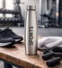 Stainless Steel Water Bottle 1000 ml-1 Pcs | Perfect New Year Gifts for Friends & Family | Single Walled Drinking Steel Bottles