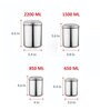 Stainless Steel Kitchen Container Set of 16