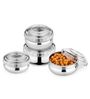 Stainless Steel Kitchen Container Set of 4
