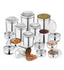 Stainless Steel Kitchen Container Set of 16