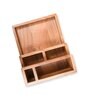 Staircase Brown Sheesham Wood Desk Organizers