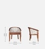 Stalley N Sheesham Wood Arm Chair In Honey Oak Finish Stalley N Sheesham Wood Arm Chair In Honey Oak Finish