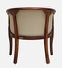 Stalley Sheesham Wood Arm Chair In Beige & Scratch Resistant Honey Oak Finish