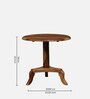 Stalley Sheesham Wood Coffee Table Set in  Brown Velvet Dual Print & Scratch Resistant Rustic Teak Finish With 2 Chairs