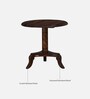 Stalley Sheesham Wood Coffee Table Set In Scratch Resistant Provincial Teak Finish And Mocha Mousse Colour With 2 Chairs