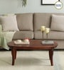Stalley Sheesham Wood Oval Coffee Table In Honey Oak Finish