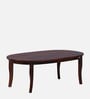 Stalley Sheesham Wood Oval Coffee Table In Honey Oak Finish