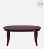 Stalley Sheesham Wood Oval Coffee Table In Honey Oak Finish