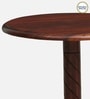 Stalley Sheesham Wood Round Coffee Table in Scratch Resistant Honey Oak Finish