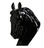 Stallion Black Resin Figurine