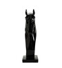 Stallion Black Resin Figurine