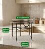 Black Heavy-Duty Round Matka Stand
