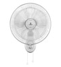 Alfa 400 mm White Wall Mounted Fan