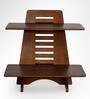 Standi Plus Solid Wood Portable Table in Walnut Finish