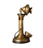 Standing Looking Phone Copper Brass Showpiece