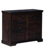 Stanfield Sheesham Wood Chest of Drawers in Warm Chestnut Finish