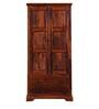 Stanfield Sheesham Wood 2 Door Wardrobe In Honey Oak Finish