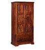 Stanfield Sheesham Wood 2 Door Wardrobe In Honey Oak Finish