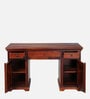 Stanfield Sheesham Wood Writing Table in Scratch Resistant Honey Oak Finish