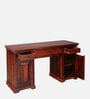 Stanfield Sheesham Wood Writing Table in Scratch Resistant Honey Oak Finish