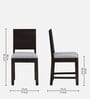 Stanfield Sheesham Wood 4 Seater Dining Set In Warm Chestnut Finish