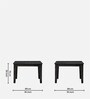 Stanfield Sheesham Wood 4 Seater Dining Set In Warm Chestnut Finish