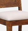 Stanfield Sheesham Wood 6 Seater Dining Set In Provincial Teak Finish