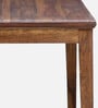 Stanfield Sheesham Wood 6 Seater Dining Set In Provincial Teak Finish