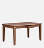Stanfield Sheesham Wood 6 Seater Dining Set In Provincial Teak Finish