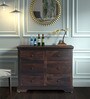 Stanfield Sheesham Wood Chest of Drawers in Warm Chestnut Finish