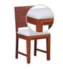 Stanfield Sheesham Wood 4 Seater Dining Set In Honey Oak  Finish