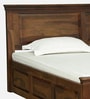 Stanfield Sheesham Wood King Size Bed in Scratch Resistant Provincial Teak Finish With Box Storage