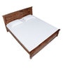 Stanfield Sheesham Wood King Size Bed in Scratch Resistant Rustic teak Finish With Drawer Storage