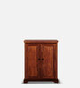 Stanfield Sheesham Wood Shoe Cabinet In Honey Oak Finish