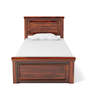 Stanfield Sheesham Wood Single Bed With Box Storage In Honey Oak Finish