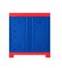 Star Plastic Shoe Cabinet With 3 Shelves In Blue Colour Star Plastic Shoe Cabinet With 3 Shelves In Blue Colour