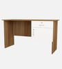 Star Writing Table in Lyon Teak & White Colour
