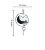 Starburst Designer Metal Wall Clock