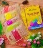 Starch Gulal Holi Colours (Pack of 5, 80gms)