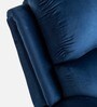 Stargazer Fabric Manual 1 Seater Recliner in Blue Colour