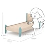 Stargazer Kids Bed in Marine Teal Colour