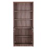 Stark Book Shelves in Walnut Finish