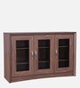 Stark Crockery Unit in Walnut Finish