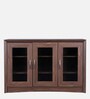 Stark Crockery Unit in Walnut Finish