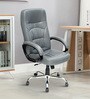 Stark Leatherette Executive Chair in Grey Colour